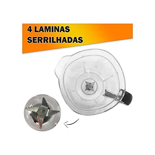 Copo p/Liquidificador Arno Power Max 1000W Sangel Preto