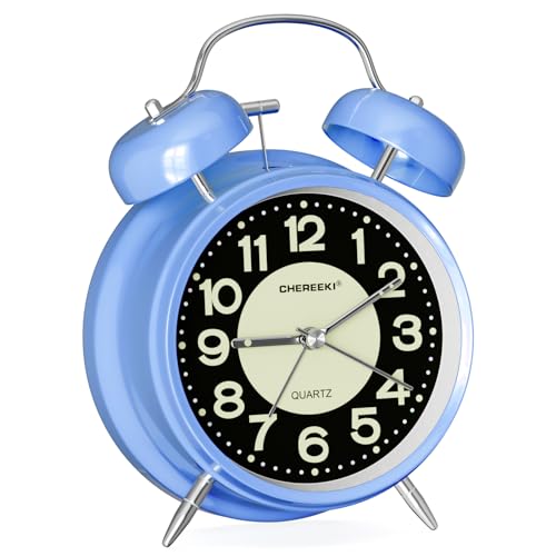 CHEREEKI Loud Alarm Clock for Heavy Sleepers...