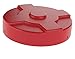 Vestil DC-P-55-RD RED Drum Cover 55 Gallon