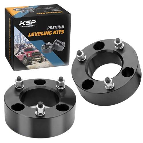 KSP 3in Level Lift Kits for F150 2004-2026,3" Front Leveling Lift Kits Compatible with Expedition 03-18,Mark LT 2005-2008, Aluminum Forged Strut Spacer Raise the Truck 3inch Package of 2