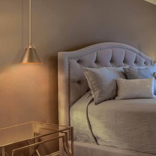 Gepow PENDANT LIGHTS KITCHEN ISLAND Gold Kitchen Pendant Light Fixtures, Modern Cone Pendant Lighting For Kitchen Island thumb #4