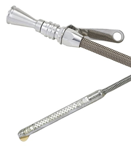 Lokar 1220264 Brite Mopar Big Block Anchor Tight Locking Flexible Engine Dipstick