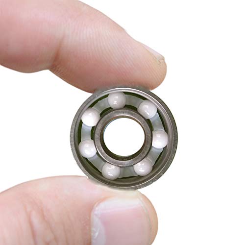 image for Generic Skateboard Ceramic Bearings Skate Bearings 608rs Longboard, Ki