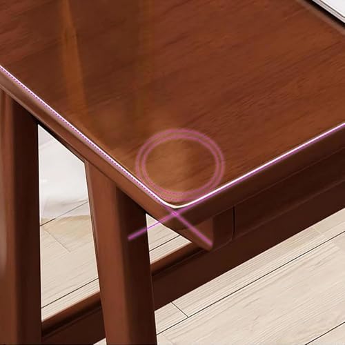 Bureau d'ordinateur avec tiroirs, petite table à écrire moderne blanche