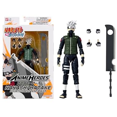 Immagine di Bandai Anime Heroes Kakashi Hatake Quarta Grande Guerra Ninja