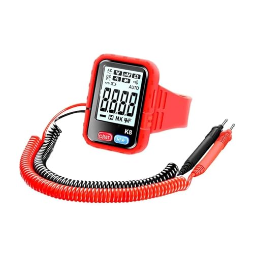 Multimètre numérique de poignet NCV avec mesure de capacité automatique