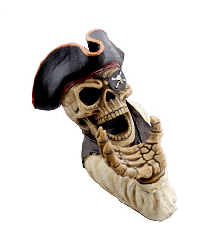 Booty of the Vine Skeleton Pirate Decorative Wine Bottle Holder Kitchen Décor - Thumbnail 4