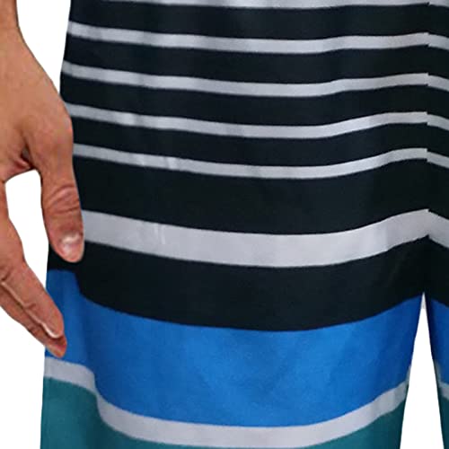 Men Swim Trunks Drawstring Elastic Waist Beach Shorts Swimwear Bathing Suits Breathable Fit Swimming Shorts2