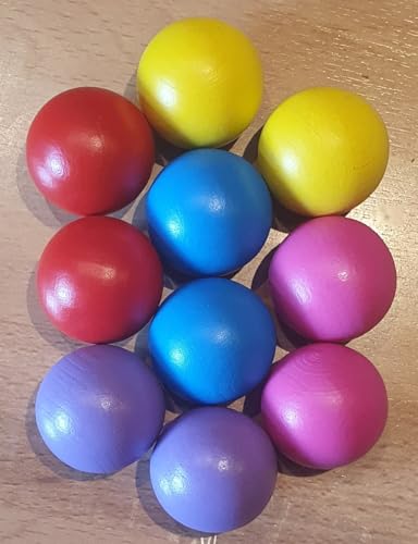 10 STÜCK Sau Schweinchen Zielkugel Boule Petanque Boccia Mix mit 5