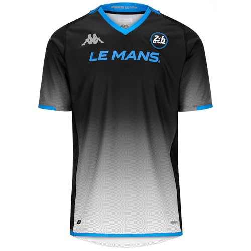 Maillot Kombat 24H Le Mans 2024 Kappa noir homme XL restez au sec en tribune