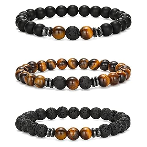 Senteria Pulsera de Cuentas para Hombres y Mujeres Cover