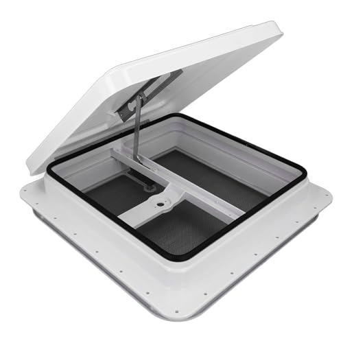 KIMISS Ventilateur de Toit pour Camping-car – Kit de Ventilation Compatible Camptail de 35,6 Cm, Camping-cars, Remorques et – Sans Couture et à Installer