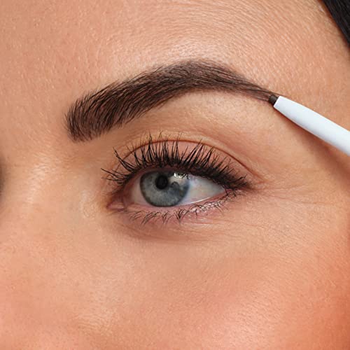 jane iredale PureBrow Precision Pencil, Retractable Ultra-Fine Pencil + Spoolie Defines, Fills Gaps, & Fluffs, Water-Resistant, Smudge-Proof Formula