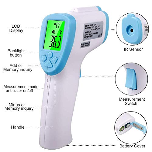 DCV Forehead Thermometer, Digital Thermometer Non-Contact Digital Forehead Thermometer Non-Contact I DCV Forehead Thermometer, Digital Thermometer Non-Contact Digital Forehead Thermometer Non-Contact I