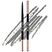 PONY EFFECT Sharping Brow Definer #Ash Brown 0.5g, Eyebrow Pencil, Ultra-slim Liner, Natural Brows Makeup, Grey Grey brown, For Dark Brown To Black Hair With Ashy Tones