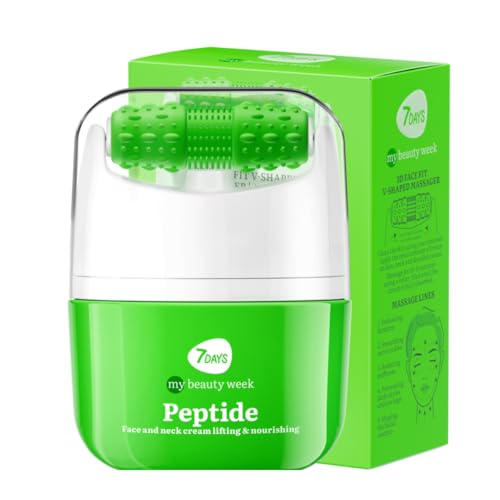 7Days Crema facial con péptidos y masajeador, 40ml