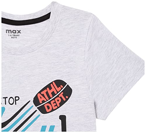 Image of Max Boys Printed Round Neck T-Shirt