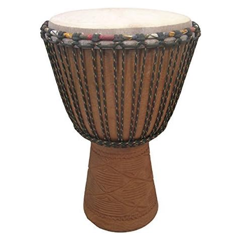 Professional Djembe Drum From Mali - 14"x25" Over Size - Africa Heartwood Project Cover