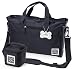 Dog Travel Bag - Day Away Tote For All Size Dogs - Includes Bag, Lined Food Carrier, And Luggage Tag (Black)
