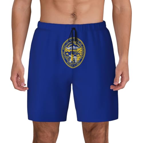 Short de bain homme Nebraska résistant pour le plein air