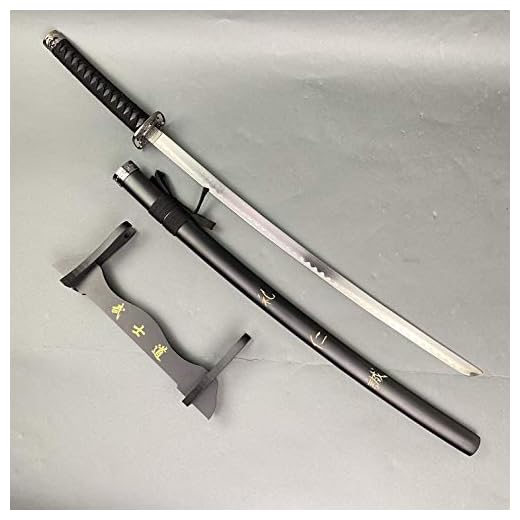 PS 40" Last Samurai Japanese Sword Katana Engraved Honor On Scabbard. for Collection. Gift, Outdoor Sword Swing Pratice Use (Courtesy, Compassion, Sincerity)