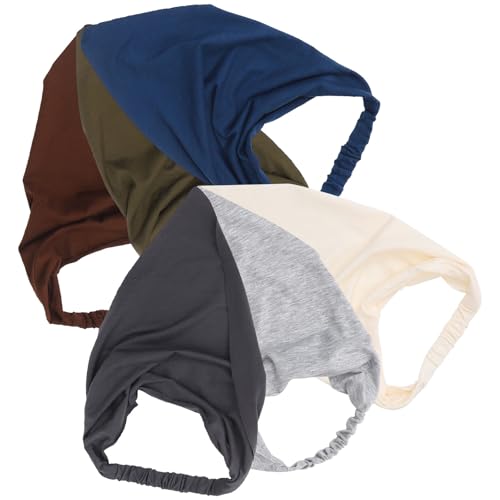 Lot de 6 bandanas élastiques en coton pour femmes style bohème