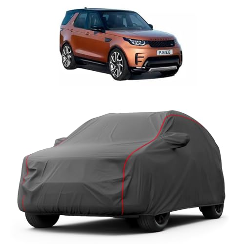 Image of Heavy-Duty Car Cover for Compatible with Land Rover Discover (1990 to 2025 All Models) Deluxe Car Protection Cover - Waterproof & UV-Resistant All-Season Exterior Protection