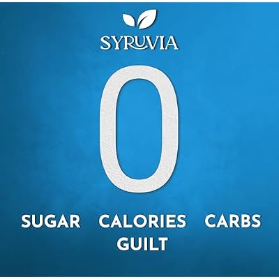 Syruvia Sugar Free Coffee Syrup, S'mores Flavored Syrup for Drinks, Lattes, and Desserts 25.4 fl oz