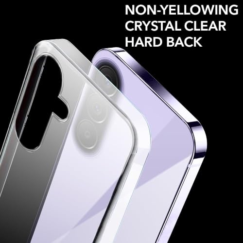 Image of DIZORO Compatible with Samsung Galaxy A37 5G Back Cover Case Clear,[ Anti Yellow ][Military Grade Protection] Hard PC Back Cover Transparent