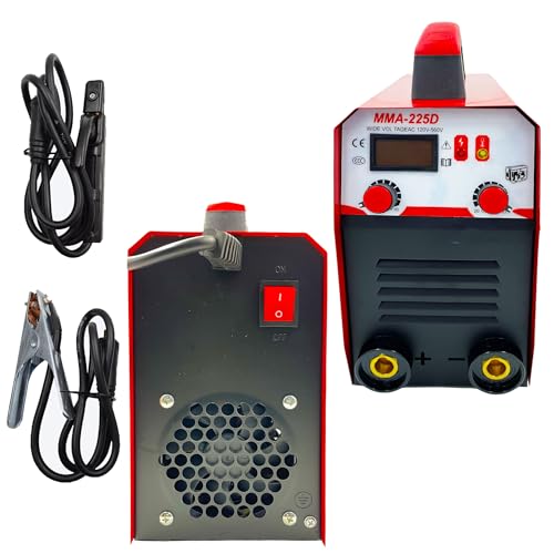 Hillgrove HGCM1210M3 225Amp Arc Force Control, AC, Anti Stick, Hot Start Function Rod Digital Display IGBT Based VRD Technology MMA Inverter Welding Kit Machine