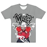 MTV Wild 'N Out Nick Cannon Boxing Unisex Short Sleeve T-Shirt Grey
