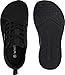 WHITIN Wide Toe Box Shoes for Women Size 9.5W Lace up Walking Diabetic Width Fashion Sneakers Zero Drop Black 41