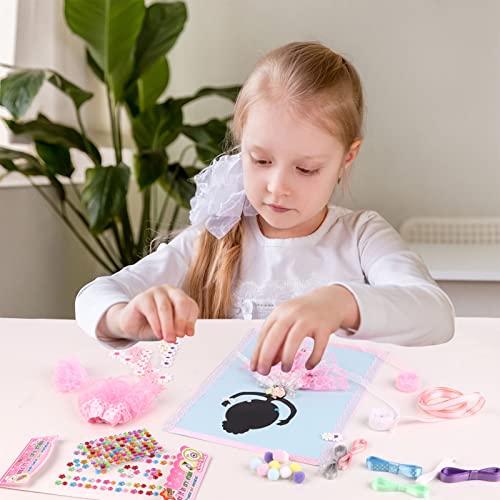 Latocos Fashion Design for Kids Girls Fashion Designer Kits DIY Arts and Crafts Activity Sewing Set for Boys Girls Beginners Birthday Fashion Designer Gifts - Image 4