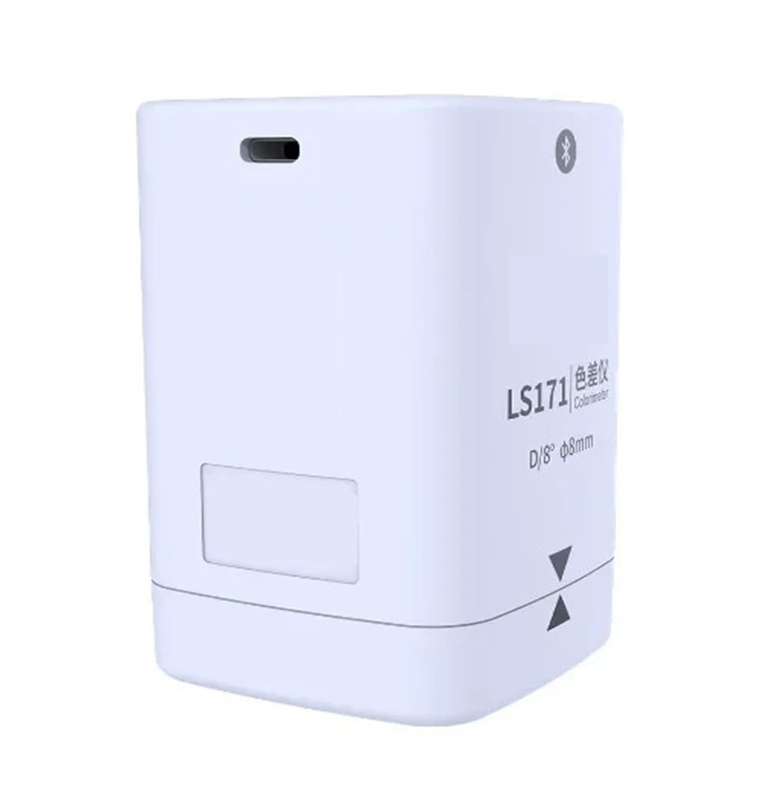 Colorimetro di rivestimento portatile 8MM LS171 D65 Sorgente luminosa Mobile APP Analizzatore di lettori di colori for vernici, plastica, tessuti Valori istantanei