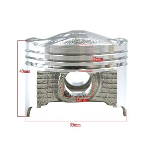 Segment de piston 55,75 mm résout perte compression CB400 - 6