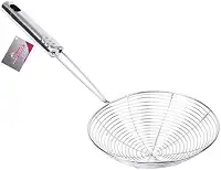 ESCUMADEIRA P/FRITURA ACO INOX Ø 17 X 38CM - CM48