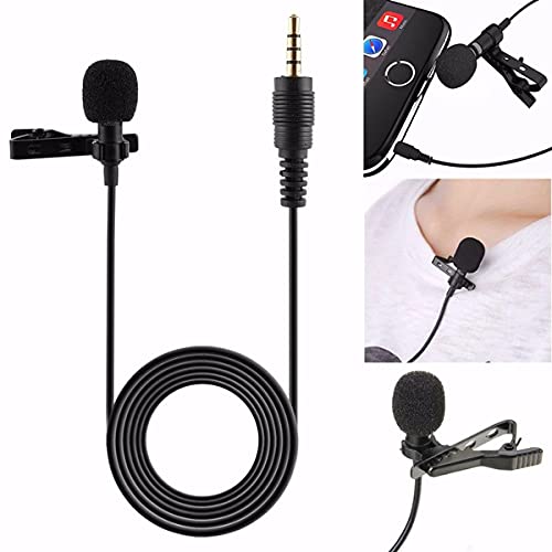 Rambot Metal Mic 3.5mm /Clip Microphone for YouTube,Collar,Voice Recording for All Smartphones-image-27