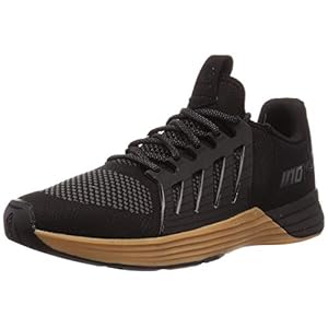 Inov-8 Men’s F-Lite G 300-Cross Trainer Running-Shoes, Black/Gum, 8