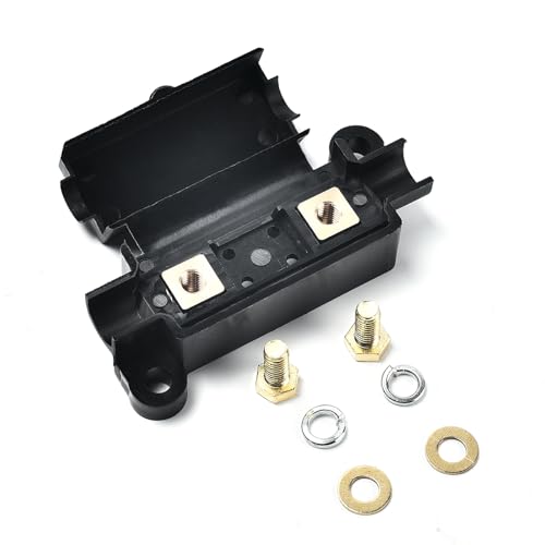 TopHomer Porte-Fusible 12V 60A avec 2 Fusibles à Lame - Anti-Éclaboussures pour Voiture, Camion, Bateau – vue 5
