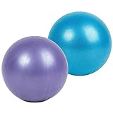 9 Inch Exercise Pilates Ball Mini Exercise Barre Ball，for Yoga,Pilates, Stability Exercise Home Wor