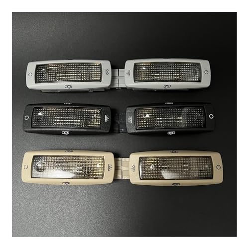 Luz de lectura trasera para viajes nocturnos en VW Golf, Passat y Beetle con cable de 1 par 2