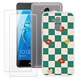[Materiale Premium] - Realizzata in silicone TPU di alta qualità, la custodia del telefono è leggera, sottile e flessibile, mantenendo l'estetica del telefono originale. Leggero e confortevole, facile da installare e rimuovere, anti-ingiallimento, lunga durata, riutilizzabile e lavabile. Con custodia protettiva per schermo in vetro temperato premium da 2 pezzi, durezza 9H, materiale in vetro temperato super antideflagrante.
