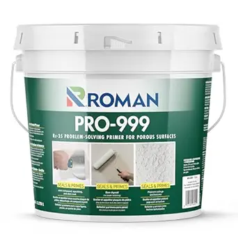Roman PRO-999 Rx-35 Wallpaper Primer and Sealer - 1 Gallon, Clear