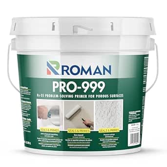 Roman PRO-999 Rx-35 Wallpaper Primer and Sealer - 1 Gallon, Clear