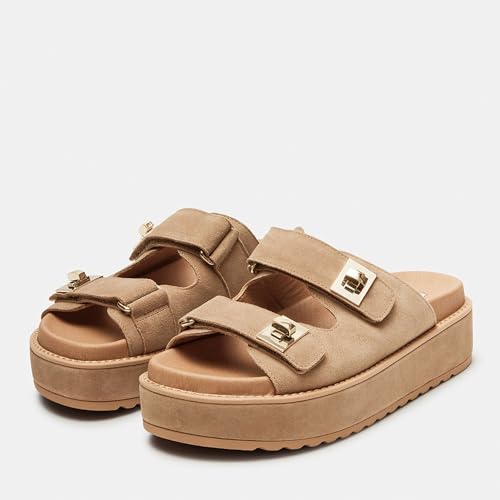 Platform Sandals for Women Cute and Casual Buck Open Toe Shoes for Comfortable All-Day Wear3