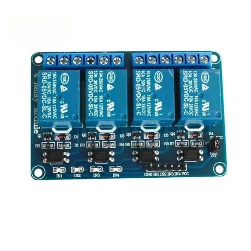 Módulo relé 5V 1 canal optoacoplador interruptor electrónico con indicador LED para proyectos 7