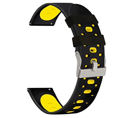 Bracelet sport 20mm Garmin vivoactive 3 en silicone souple et robuste