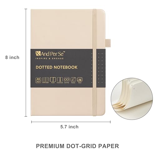 Carnet de notes à pois A5 rigide fournitures de journal intime et planner - 2