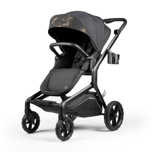 Image of Tactical Baby Gear S-1 Stroller - All-Terrain, Rugged Lightweight Design, Adjustable Canopy, Basket Storage, Infant & Toddler Compatible