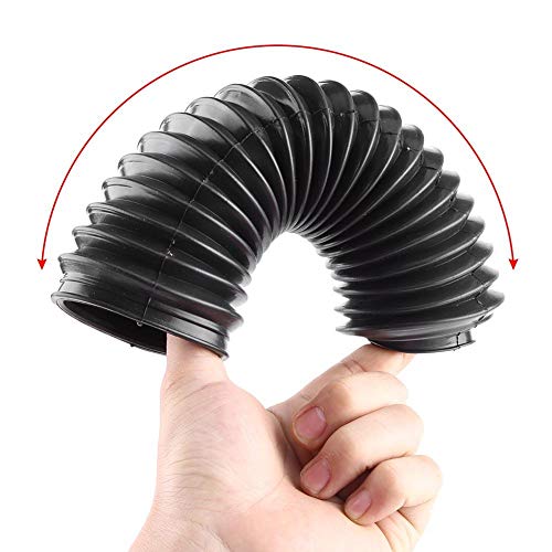 Falte Motorrad 35Mm,Gabelschutz Motorrad,Falte Gabel,Falte Motorrad 41Mm,1 Paar Motorrad Gummi Vorderradgabdeng,Schwarz Motorrad Vorderradgabelrohre Gummschette Stoßdämpfedeng Für Cqr A